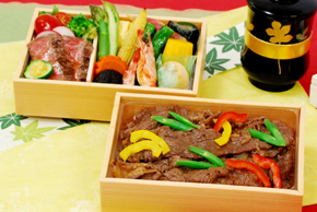 和田金 旬彩牛肉饭便当 2,850日元